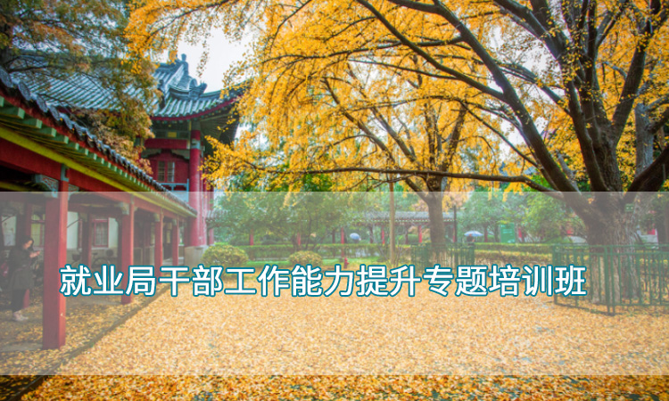 干部培训-南京师范大学就业局干部工作能力提升专题培训班