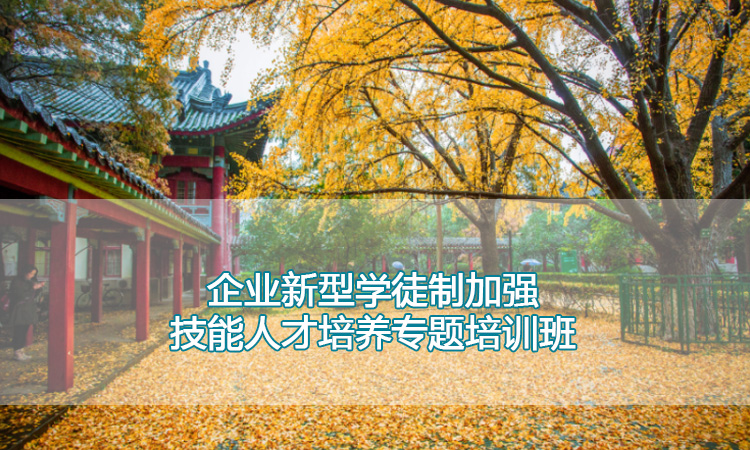 南京师范大学培训中心-企业新型学徒制加强技能人才培养专题培训班