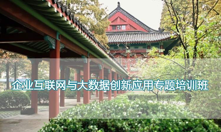 南京师范大学培训中心-企业互联网与大数据创新应用专题培训班